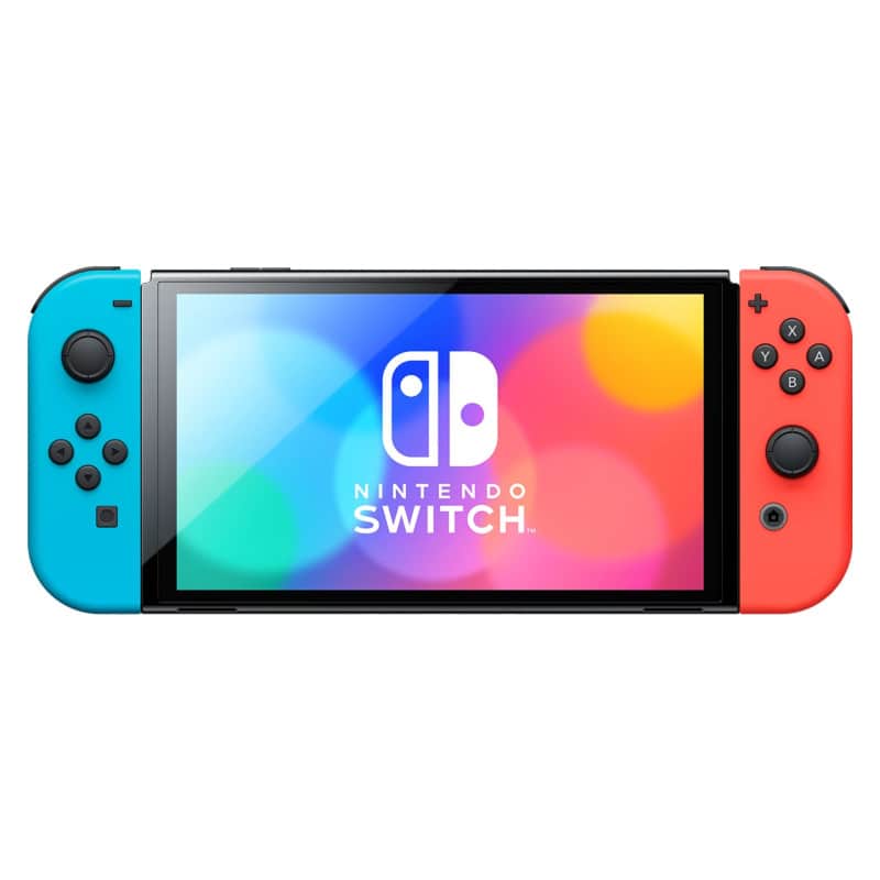 Nintendo Switch OLED Синий/Красный
