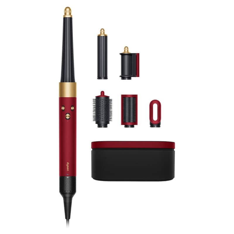 Стайлер Dyson Airwrap Complete Long i.d. HS08 для прямых волос Красный бархат/Золото