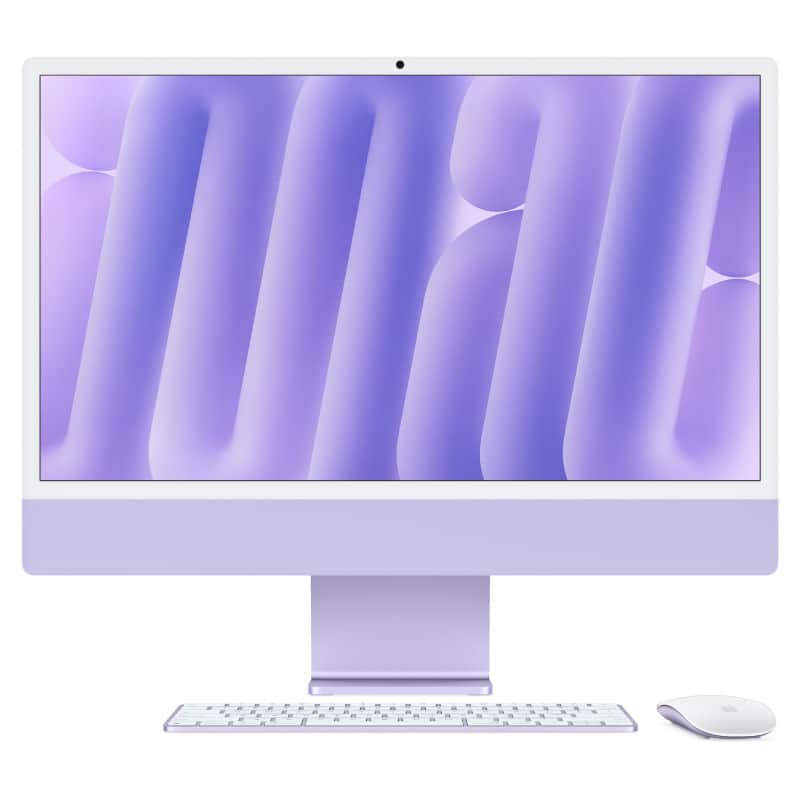 iMac 24" Retina 4,5K (M4 8C CPU, 8C GPU) 16Gb/256Gb Фиолетовый