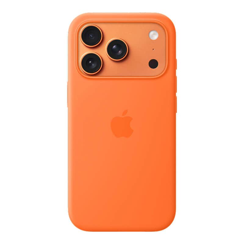 Силиконовый чехол для iPhone 17 Pro (Orange) Оранжевый