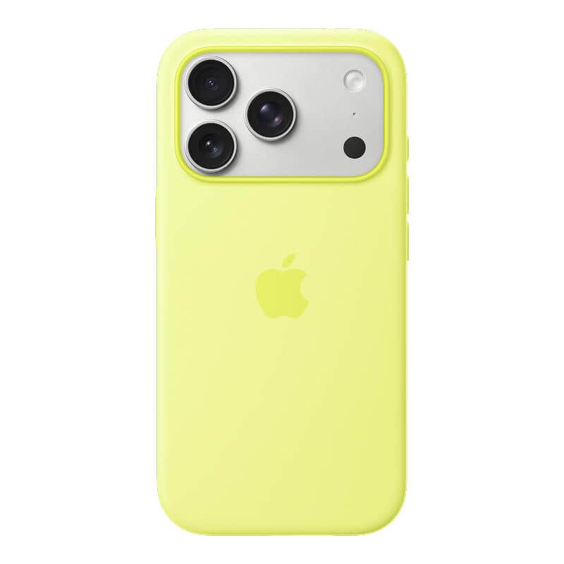 Силиконовый чехол для iPhone 17 Pro (Neon Yellow) Неоновый желтый