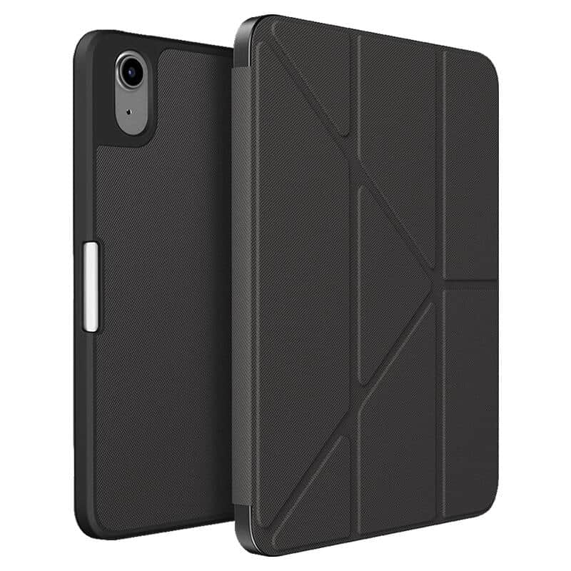 Чехол-книжка Uniq Transforma для iPad mini 8,3" 7-го и 6-го поколения Темно-серый
