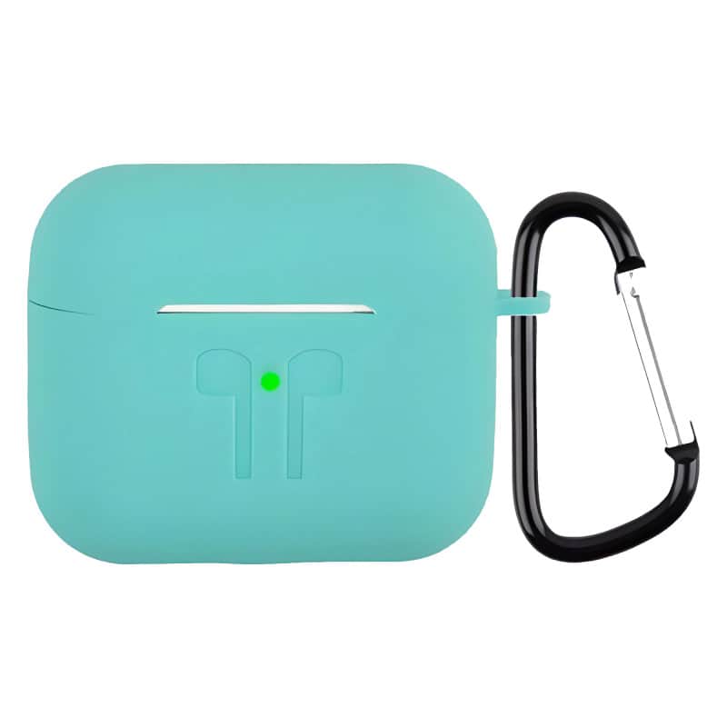 Силиконовый чехол для AirPods 3 Аквамариновый