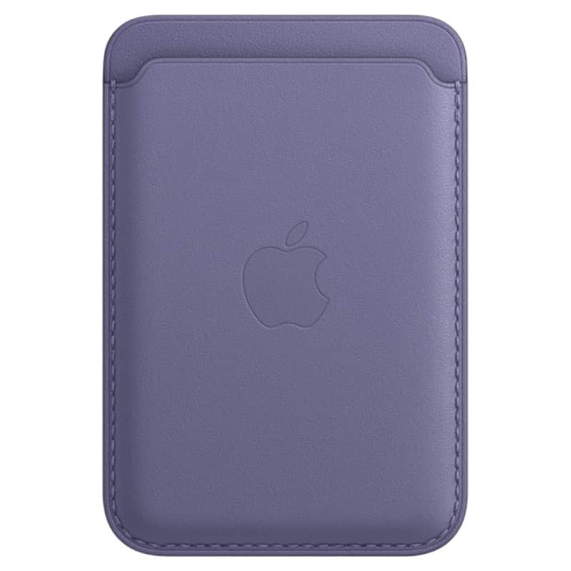 Кардхолдер Leather Wallet MagSafe Сиреневая глициния