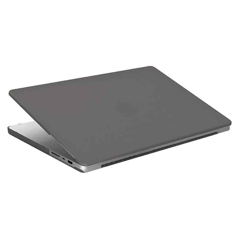Чехол Uniq Husk Pro Claro для MacBook Pro 14" M1-M5 (2021-2025) Серый матовый