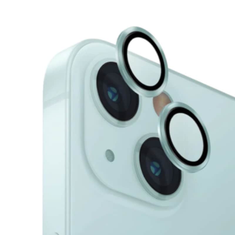 Защитное стекло объектива камеры Uniq Optix для iPhone 15/15 Plus Мятный