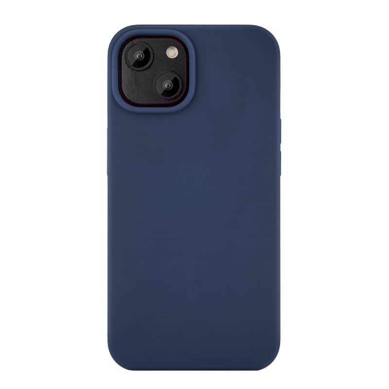 Защитный силиконовый чехол uBear Touch Case для iPhone 14 Темно-Синий
