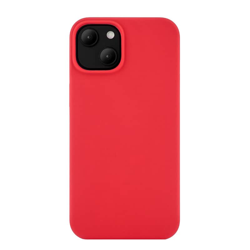 Защитный силиконовый чехол uBear Touch Case для iPhone 14 Красный