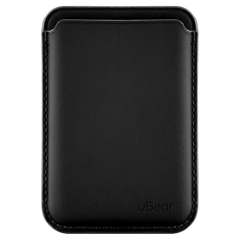 Кардхолдер uBear Leather Shell Case для iPhone Черный