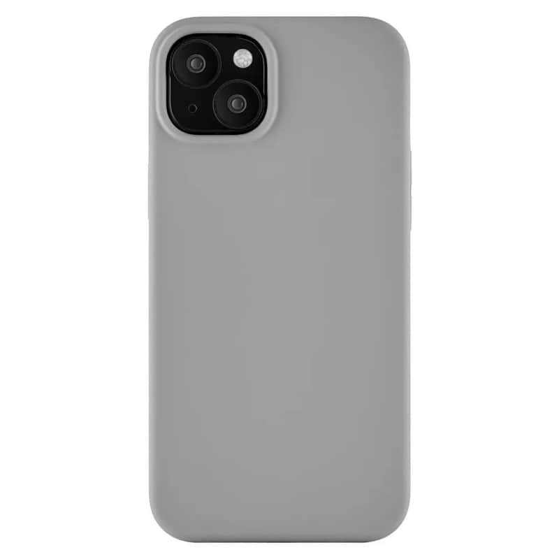 Силиконовый чехол uBear Touch Mag Case для iPhone 15 Plus Серый