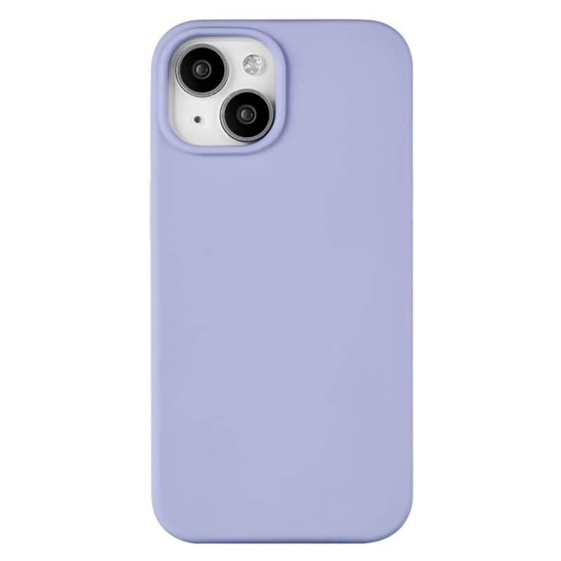 Силиконовый чехол uBear Touch Mag Case для iPhone 15 Plus Лавандовый