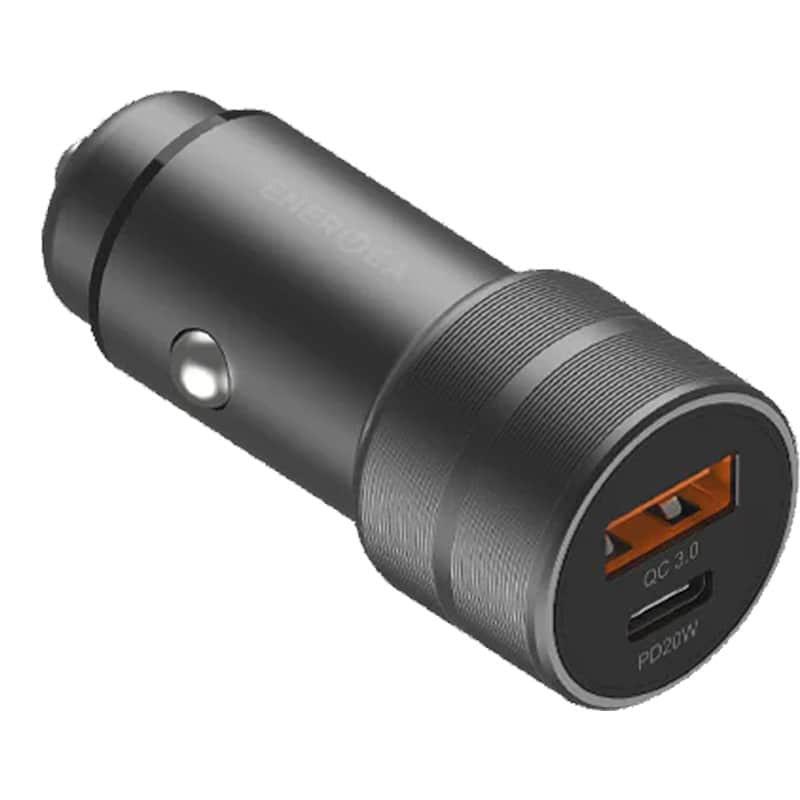 Автомобильное зарядное устройство EnergEA AluDrive PD20 38W Темно-серый