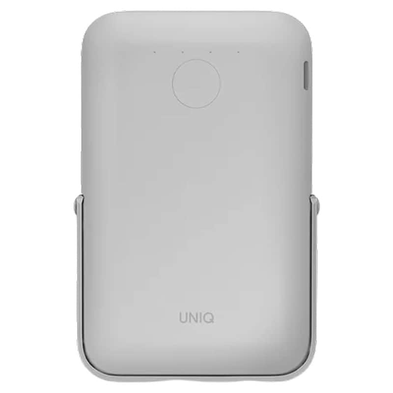 Внешний аккумулятор Uniq Hoveo Click MagSafe 5000 mAh Светло-серый