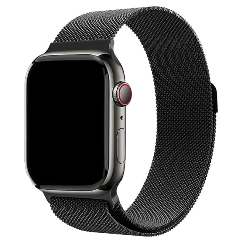 Стальной ремешок uBear Spark Strap для Apple Watch 40-42 мм Черный