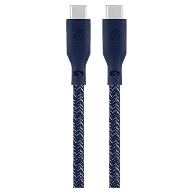 Кабель uBear Trend с разъёмом USB-C/USB-C (1.2 м) Синий