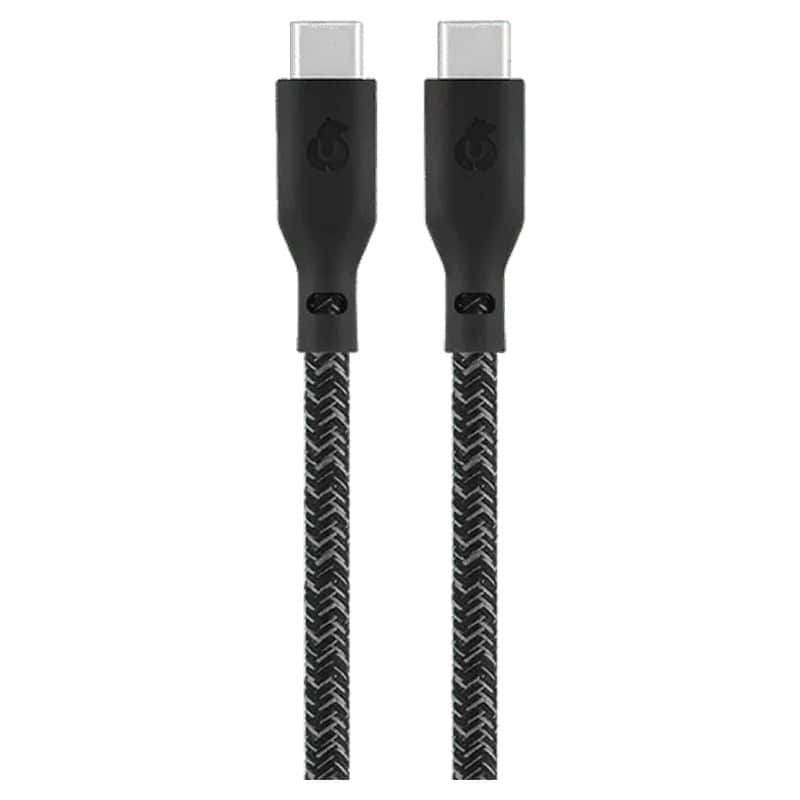 Кабель uBear Trend с разъёмом USB-C/USB-C (1.2 м) Черный