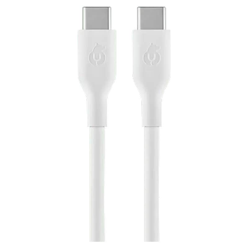 Кабель uBear Life с разъёмом USB-C/USB-C (2 м) Белый