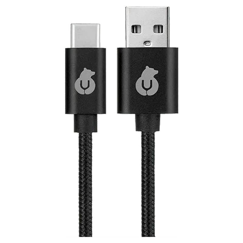 Кабель uBear Force с разъёмом USB-C/Lightning (1.2 м) Черный