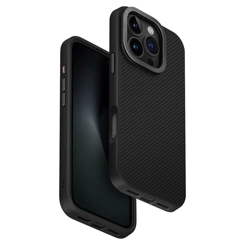 Чехол Uniq Hybrid Keva Max MagSafe для iPhone 16 Pro Max Черный