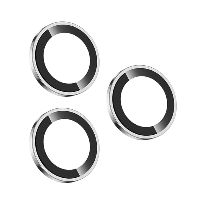 Защитное стекло объектива камеры Remax для iPhone 16 Pro/Pro Max Серебристый