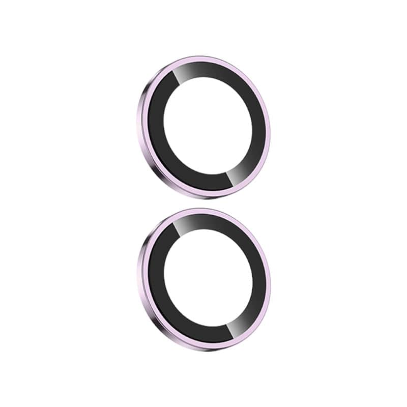 Защитное стекло объектива камеры Remax для iPhone 16/16 Plus Розовый