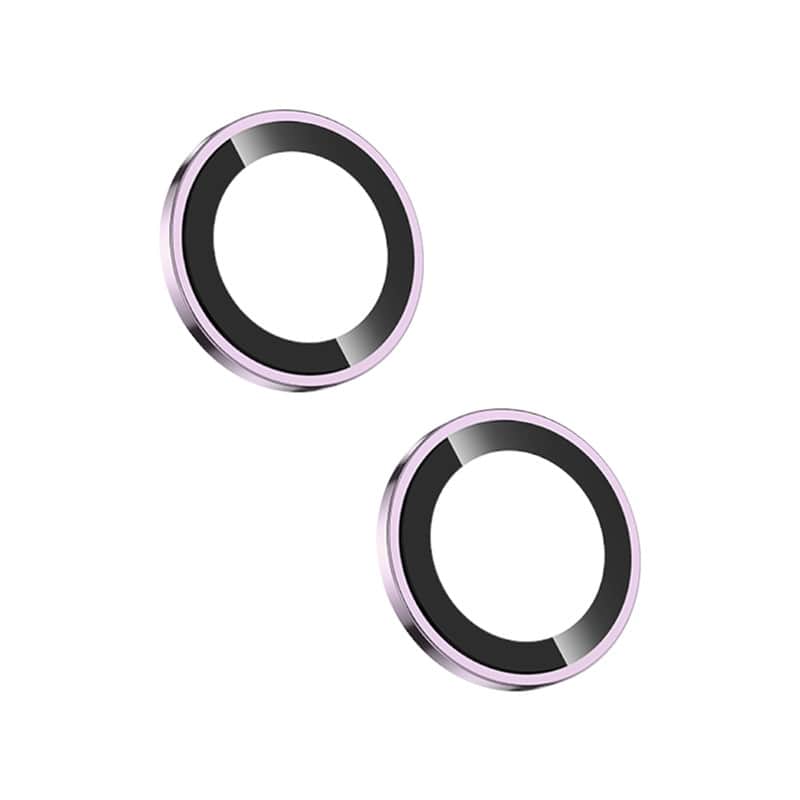 Защитное стекло объектива камеры Remax для iPhone 15/15 Plus Розовый