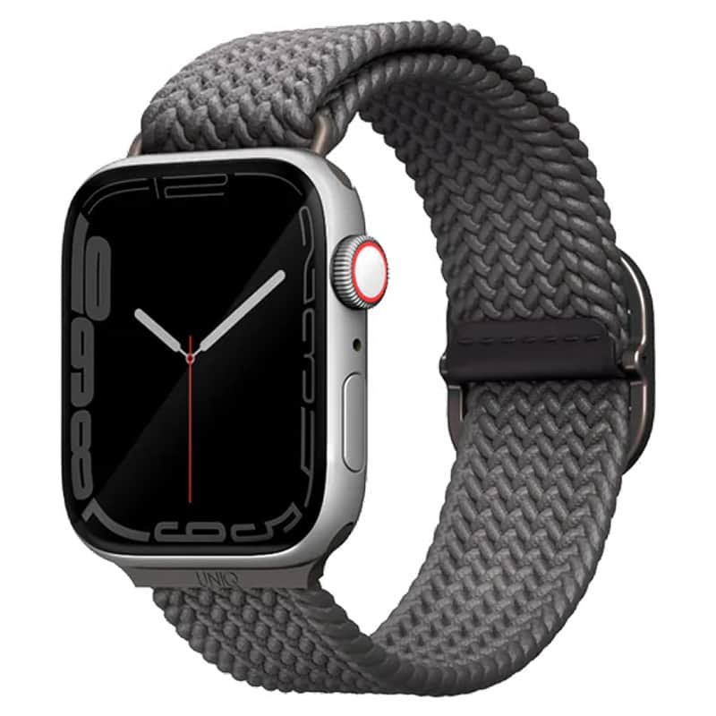 Плетеный ремешок Uniq Aspen для Apple Watch 40-42 мм Серый