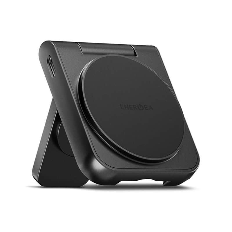 Беспроводное зарядное устройство EnergEA MagDuo Qi2 2в1 17.5W Темно-серый