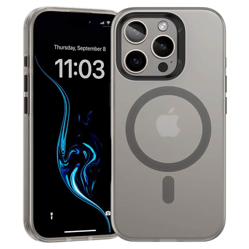 Чехол Benks Lucid Armor MagSafe для iPhone 16 Pro Max Серый