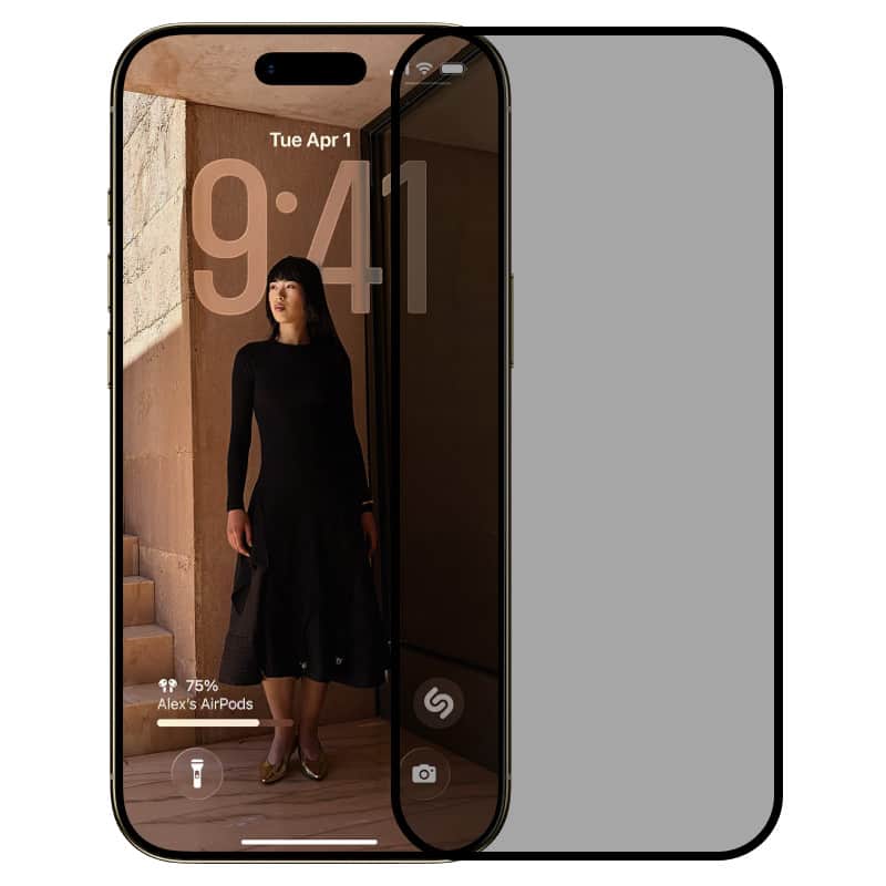 Защитное стекло-антишпион Remax для iPhone Air