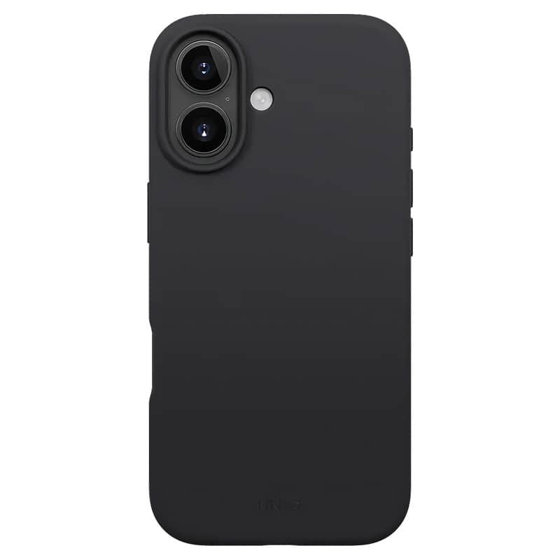 Чехол Uniq Lino MagSafe для iPhone 17 Угольно-серый