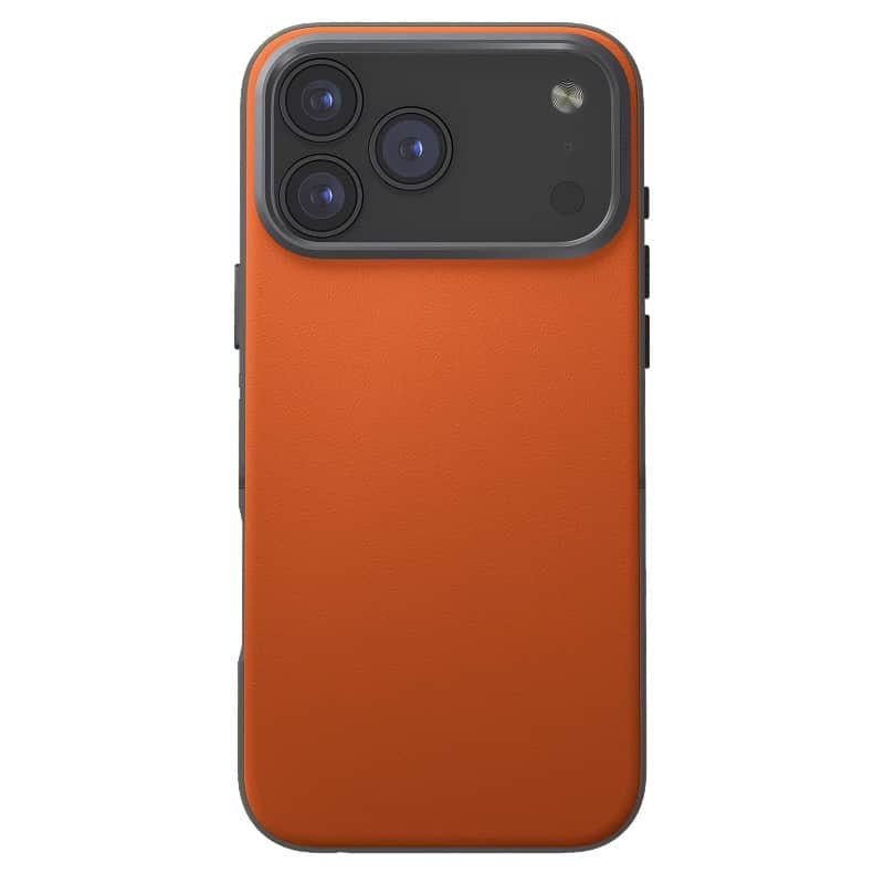 Чехол Uniq Lyden DS MagSafe для iPhone 17 Pro Оранжевый/Серый