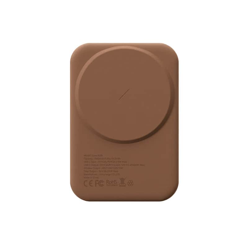 Внешний аккумулятор Uniq Lyden Lexa MagSafe 5000 mAh Карамель