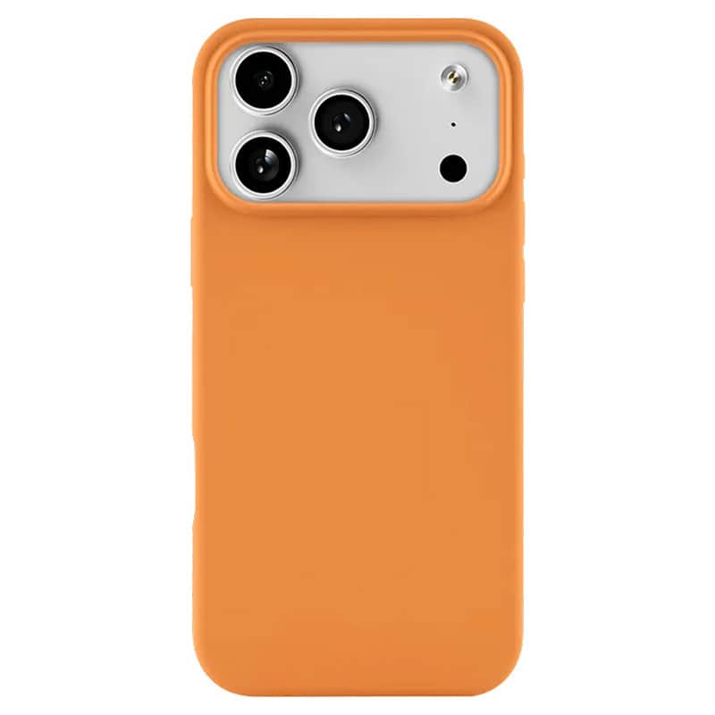 Силиконовый чехол uBear Touch Mag Case для iPhone 17 Pro Max Оранжевый