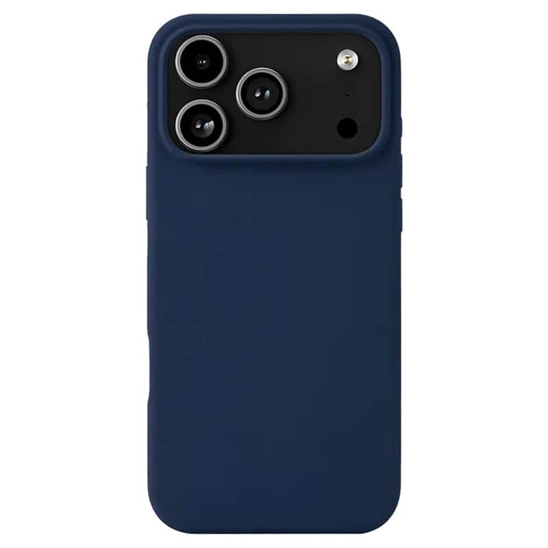 Силиконовый чехол uBear Touch Mag Case для iPhone 17 Pro Max Темно-синий