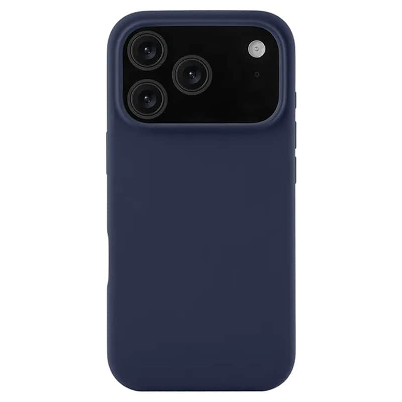 Силиконовый чехол uBear Touch Mag Case для iPhone 17 Pro Темно-синий
