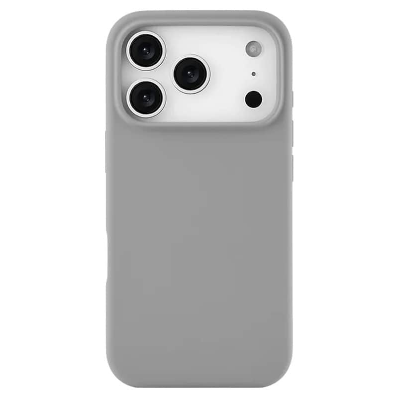 Силиконовый чехол uBear Touch Mag Case для iPhone 17 Pro Светло-серый