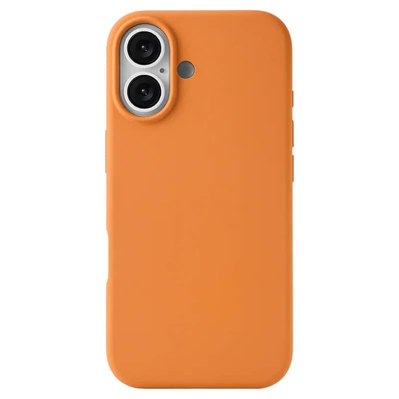 Силиконовый чехол uBear Touch Mag Case для iPhone 17 Оранжевый