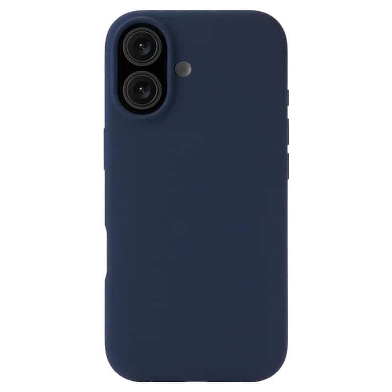 Силиконовый чехол uBear Touch Mag Case для iPhone 17 Темно-синий