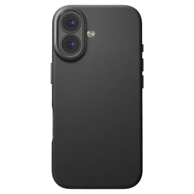 Чехол из экокожи Uniq Lyden MagSafe для iPhone 17 Черный