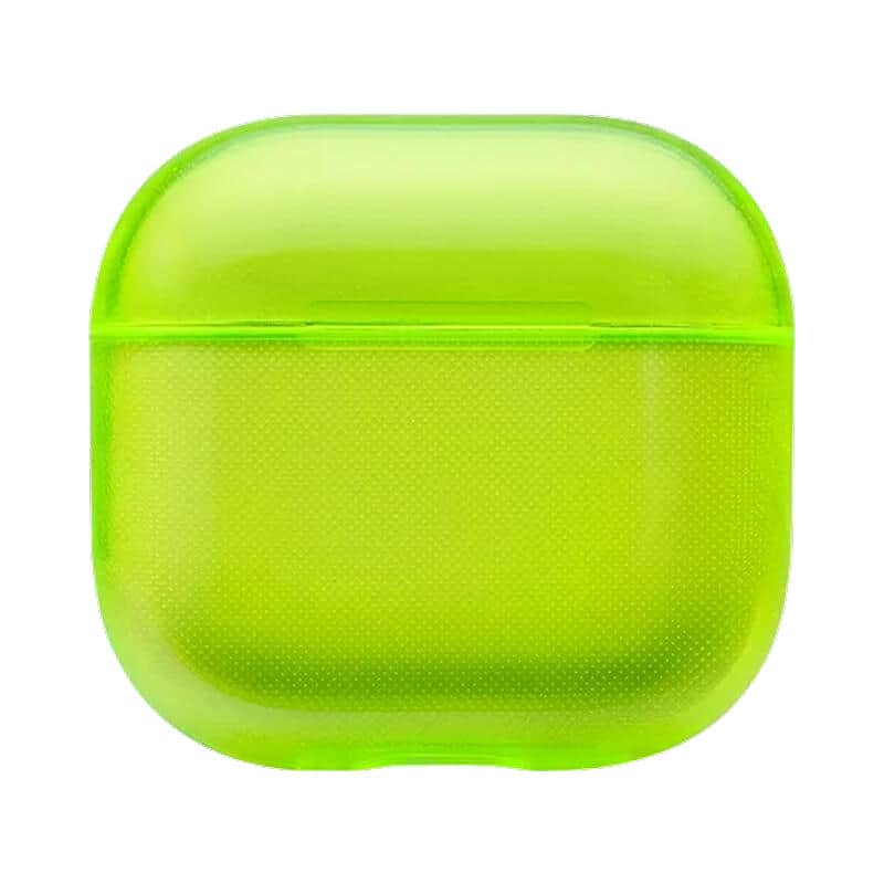 Защитный пластиковый чехол uBear Tone для AirPods 4 Лайм