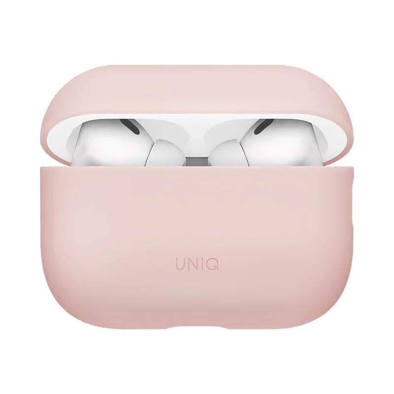 Защитный силиконовый чехол Uniq Lino для AirPods Pro 3 Розовый