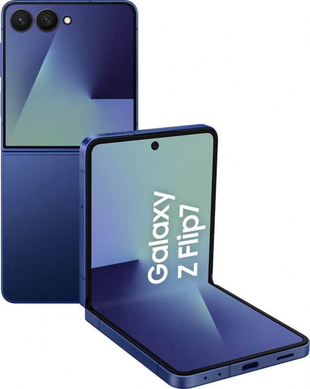 Смартфон Samsung Galaxy Z Flip7 256 ГБ синий