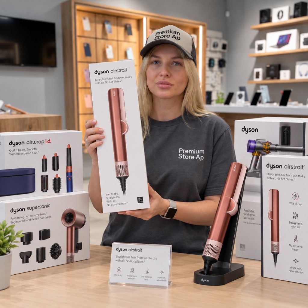 Dyson Airstrait и Airwrap в Premium Store Ap, Екатеринбурге