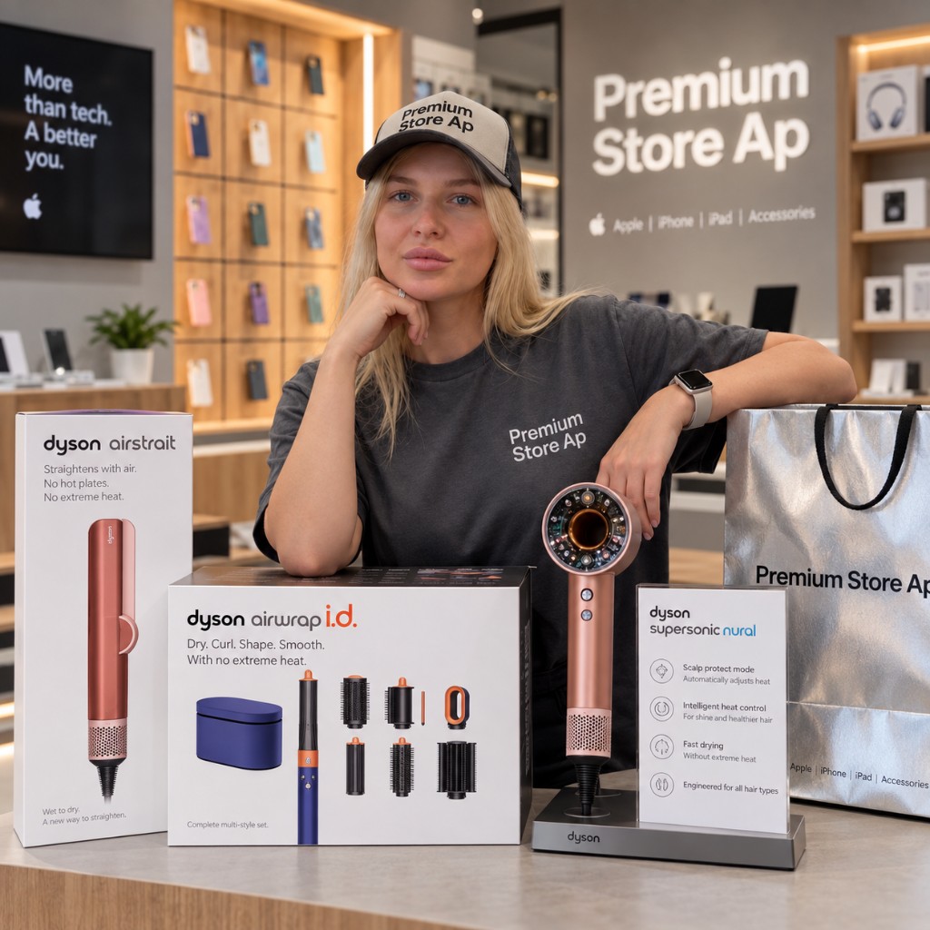Фен и стайлер Dyson в Premium Store Ap, Екатеринбурге