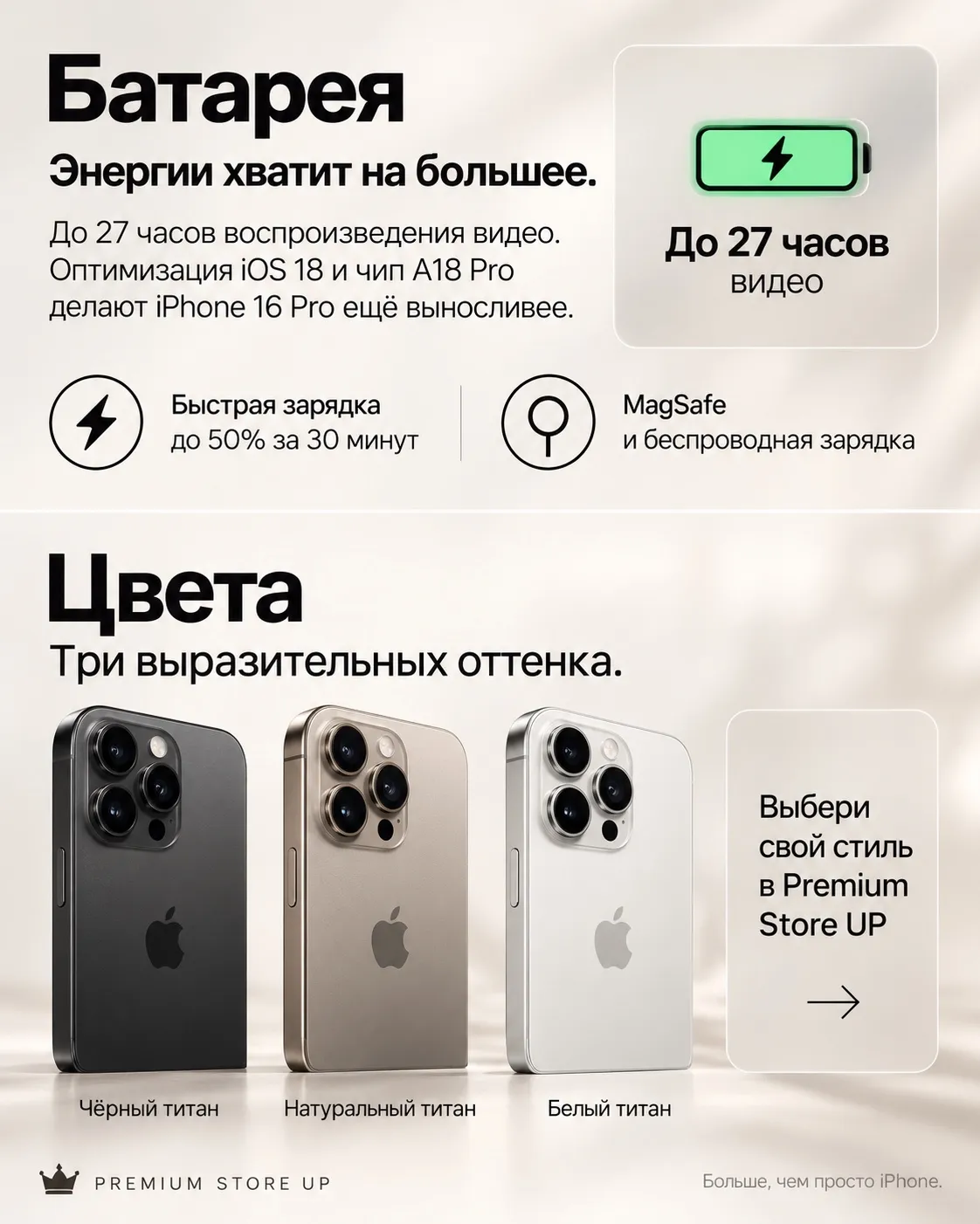 iPhone 16 Pro — купить в Москве, Горбушкин Двор
