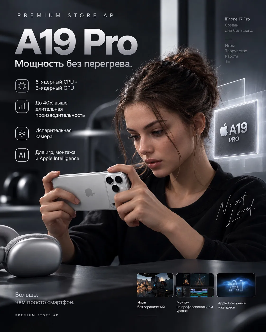 iPhone 17 Pro — купить в Альметьевске Premium Store Ap