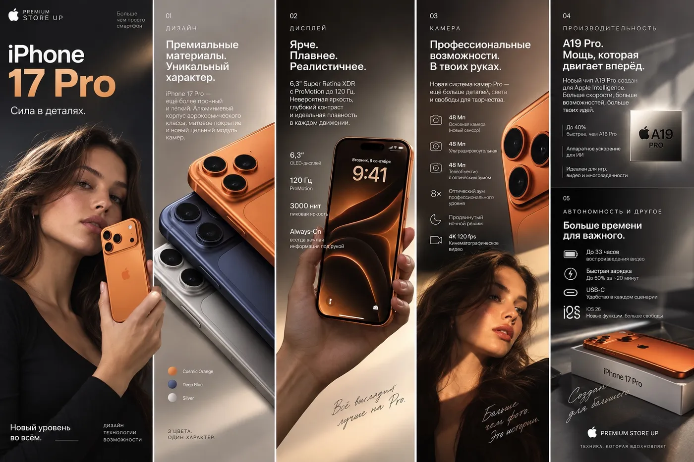 iPhone 17 Pro — купить в Набережных Челнах Premium Store Ap