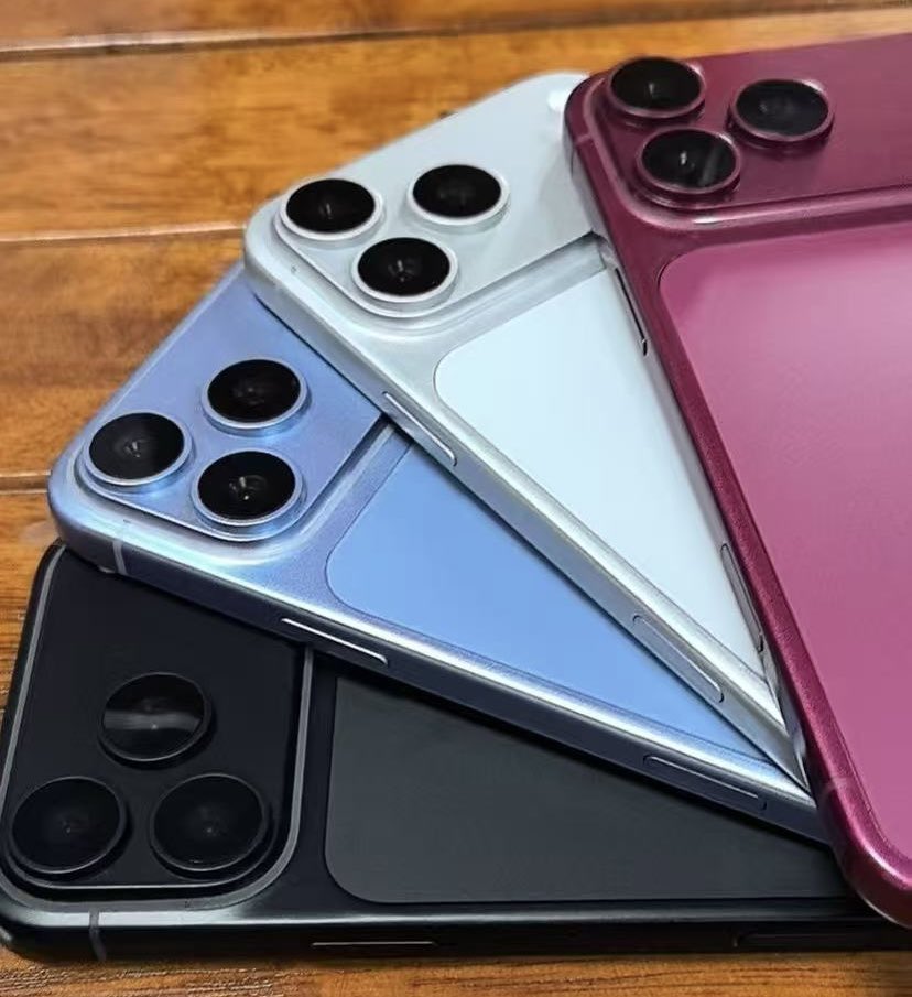 iPhone 18 Pro Max 2026 — макеты в четырёх цветах
