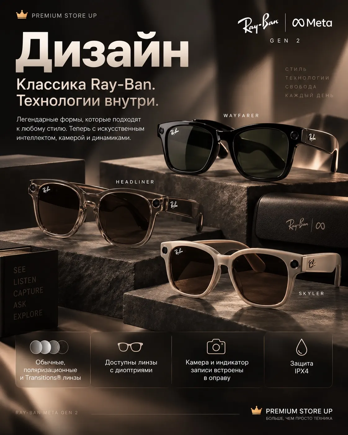 Ray-Ban Meta Gen 2 — купить в Набережных Челнах